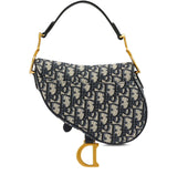 DIOR OBLIQUE JACQUARD MINI SADDLE BAG