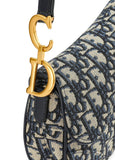 DIOR OBLIQUE JACQUARD MINI SADDLE BAG