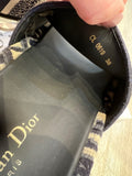 DIOR OBLIQUE D-WAY PLATFORM SANDALS DEEP BLUE