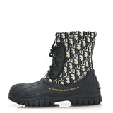 CHRISTIAN DIOR OBLIQUE NYLON D-VENTURE BOOTS