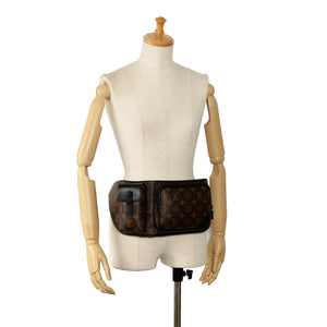 Brown Louis Vuitton Monogram Macassar Christopher Bumbag Belt Bag