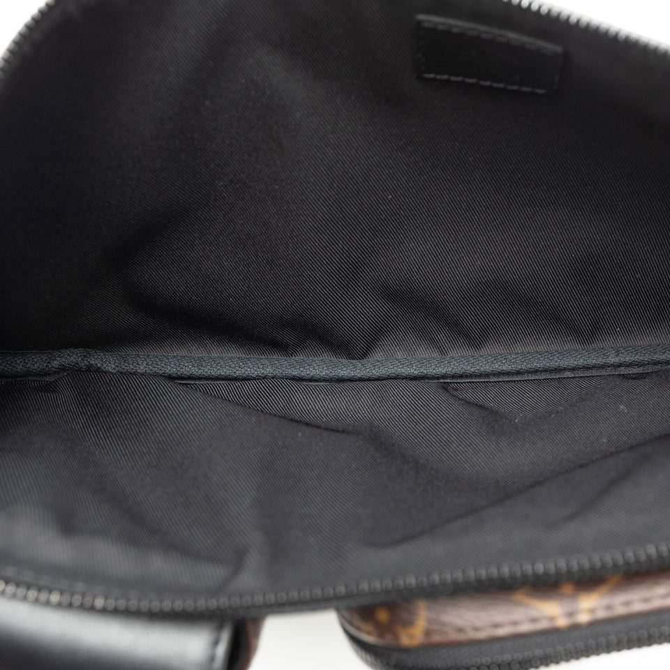 Brown Louis Vuitton Monogram Macassar Christopher Bumbag Belt Bag