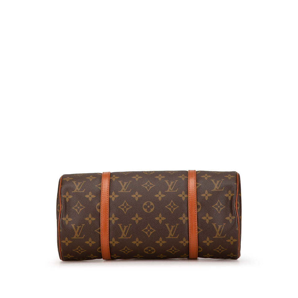Brown Louis Vuitton Monogram Papillon 30 Handbag