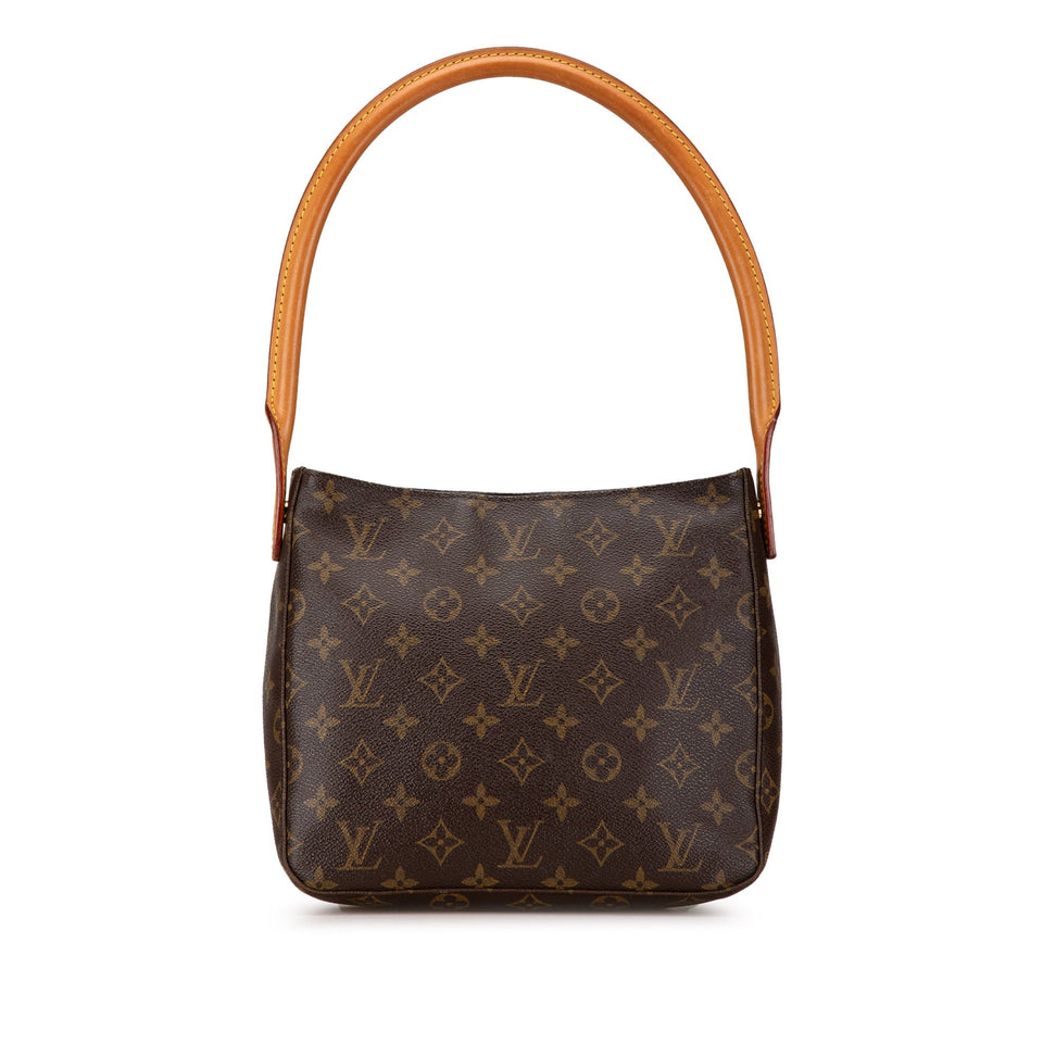 Brown Louis Vuitton Monogram Looping MM Shoulder Bag