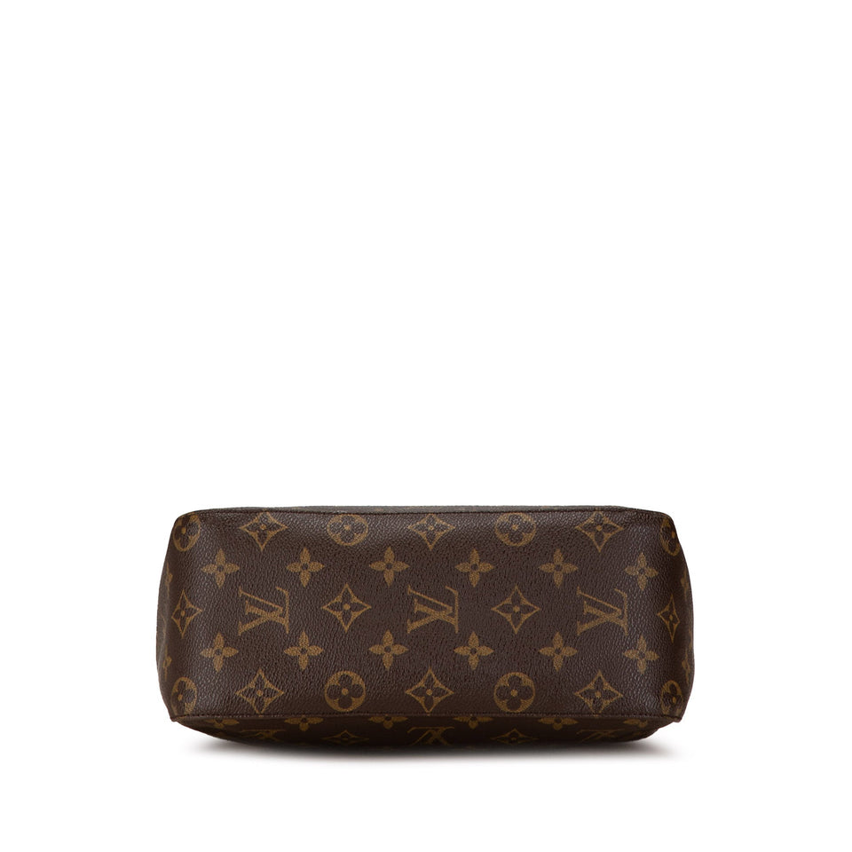 Brown Louis Vuitton Monogram Looping MM Shoulder Bag