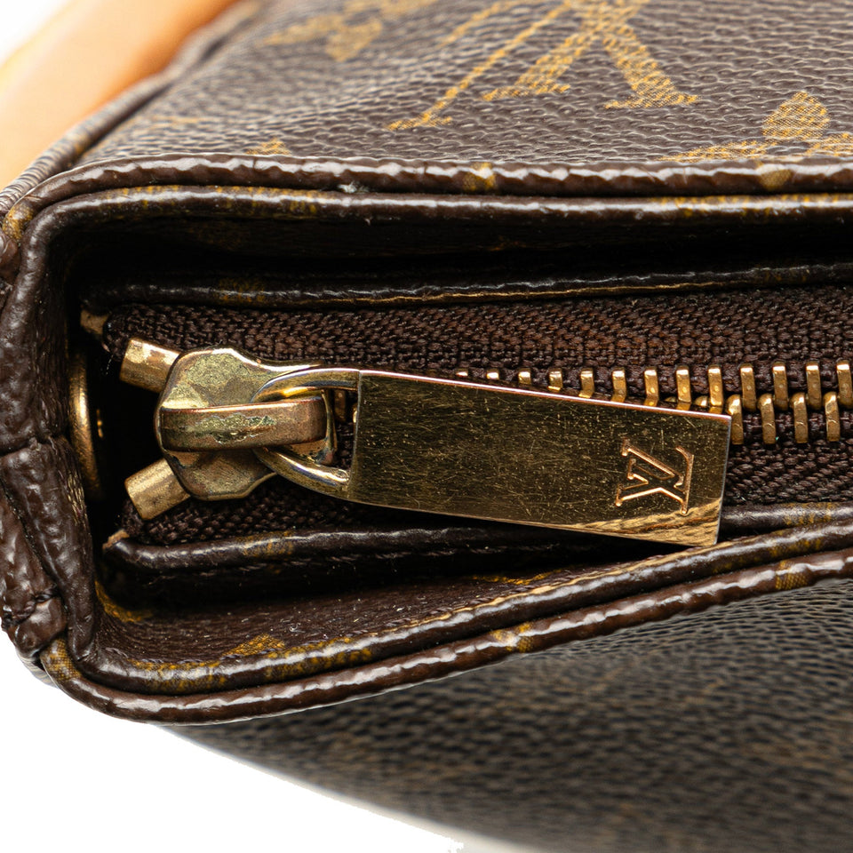 Brown Louis Vuitton Monogram Looping MM Shoulder Bag