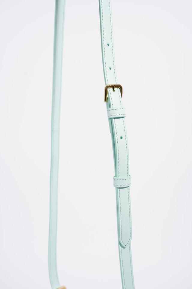 Burberry TB Crossbody Bag Cotton / Canvas White / Blue Mini