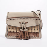 Burberry Womens Macken Crossbody Beige Small