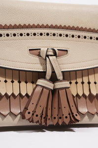 Burberry Womens Macken Crossbody Beige Small