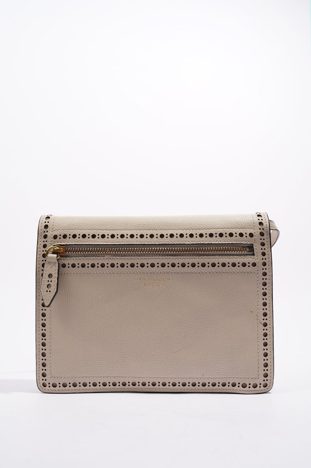 Burberry Womens Macken Crossbody Beige Small