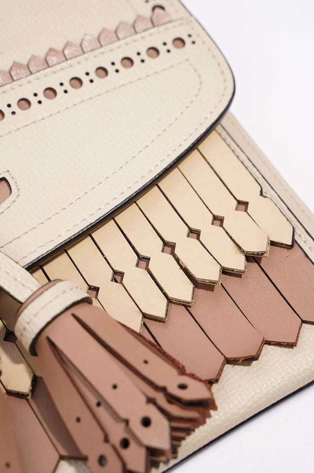 Burberry Womens Macken Crossbody Beige Small