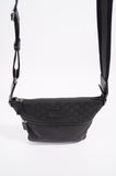 Gucci Mens GG Messenger Crossbody Black Nylon