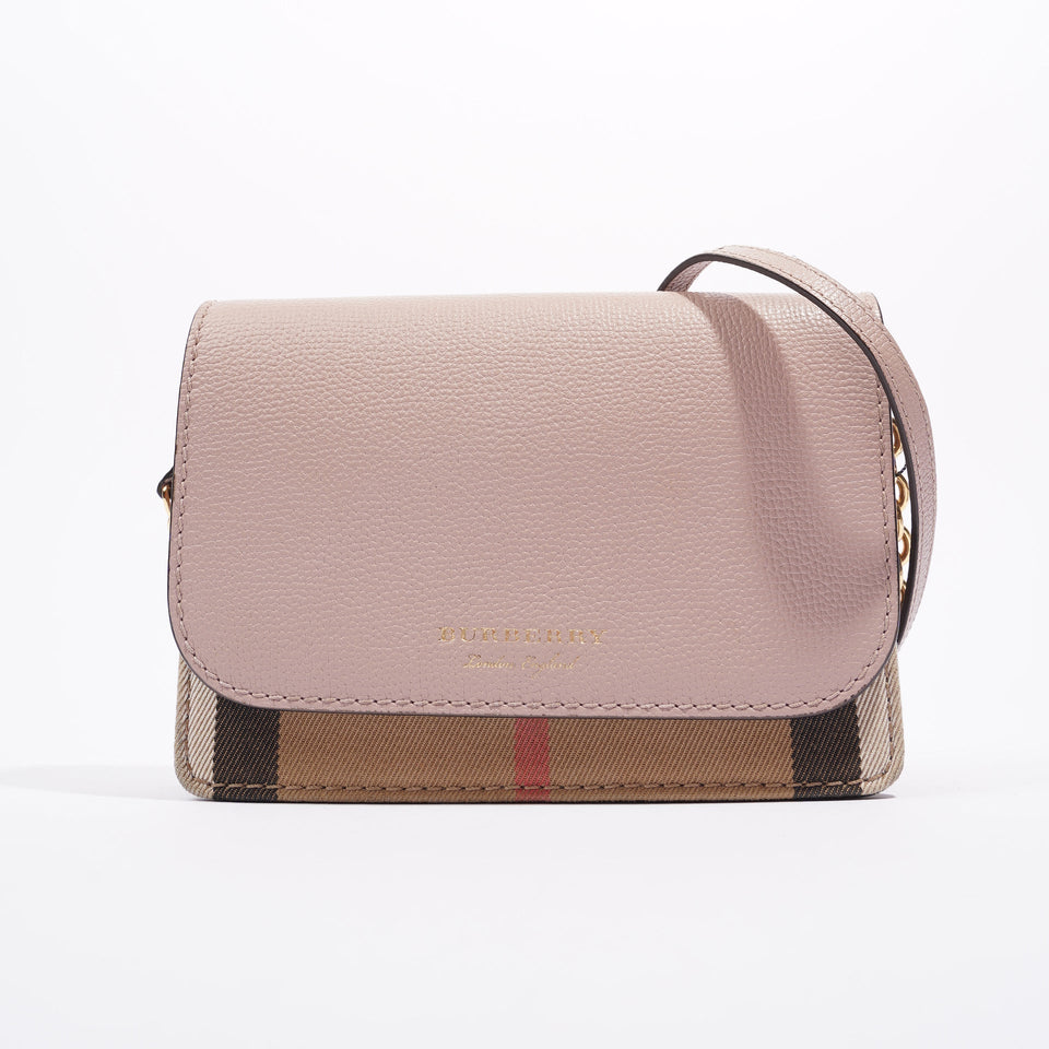 Burberry Womens Hampshire Crossbody Pink / Check