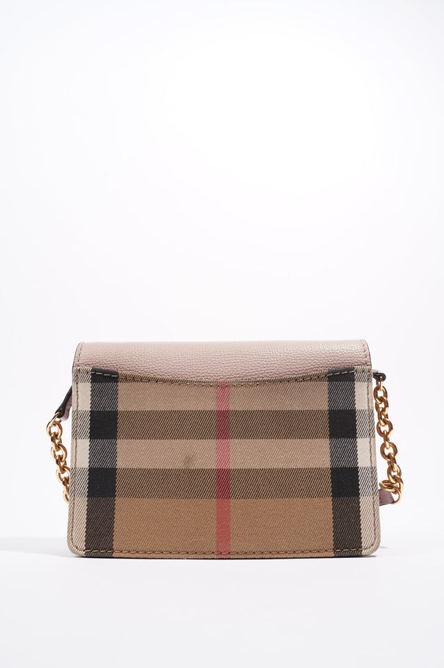 Burberry Womens Hampshire Crossbody Pink / Check