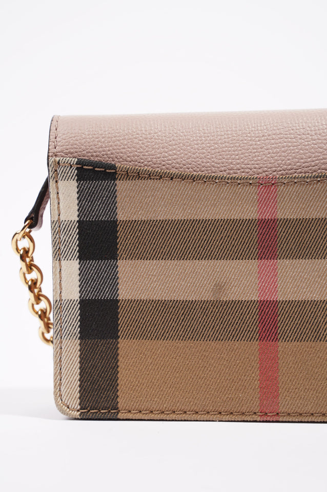 Burberry Womens Hampshire Crossbody Pink / Check