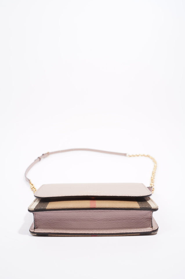 Burberry Womens Hampshire Crossbody Pink / Check