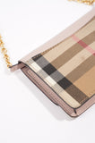 Burberry Womens Hampshire Crossbody Pink / Check