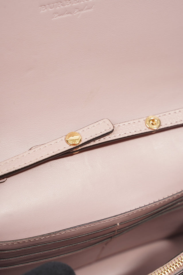 Burberry Womens Hampshire Crossbody Pink / Check