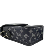 LOUIS VUITTON Monogram Savanna Elephant Chapman Brothers Canvas Shoulder Bag Blue
