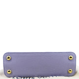 LOUIS VUITTON Capucines BB Taurillon Leather Shoulder Bag Purple