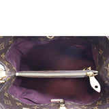 LOUIS VUITTON Montaigne MM Monogram Canvas Shoulder Bag Brown