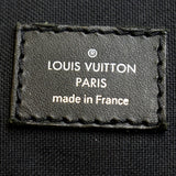 LOUIS VUITTON Christopher Monogram Macassar Canvas Backpack Bag Brown