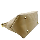 LOUIS VUITTON Maida Monogram Empreinte Leather Hobo Shoulder Bag Dune