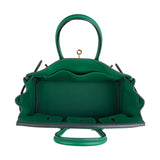 Hermes Birkin 25 Bag in Cactus Swift Leather with Gold Hardware