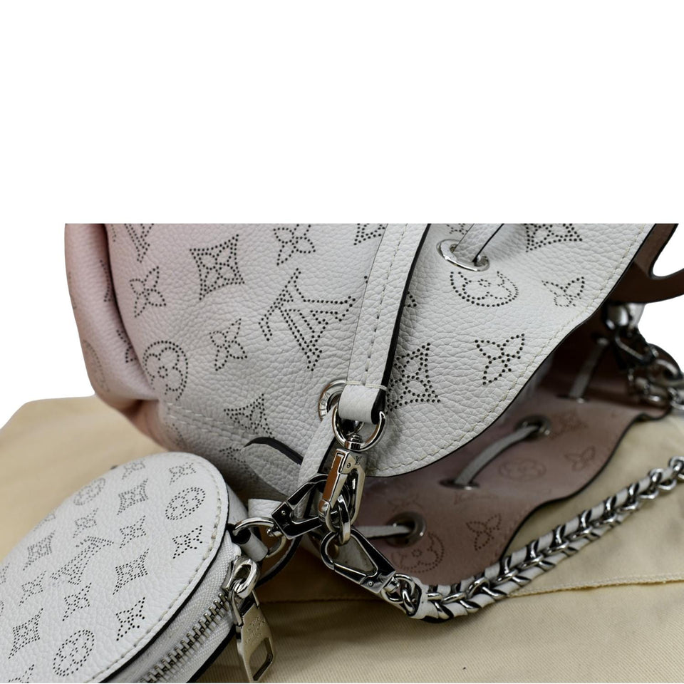 LOUIS VUITTON Bella Mahina Calf Leather Crossbody Bag Lilas