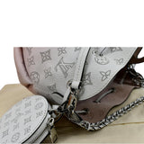 LOUIS VUITTON Bella Mahina Calf Leather Crossbody Bag Lilas