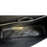 CHANEL Jumbo Flap Patent Leather Shoulder Bag Black