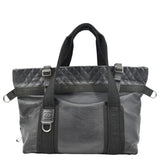CHANEL 2way Leather Shoulder Bag Black