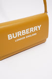 Burberry Womens Crossbody Bag Yellow Leather