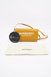 Burberry Womens Crossbody Bag Yellow Leather