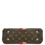 LOUIS VUITTON Georges BB Monogram Canvas Shoulder Bag Coquelicot Peach