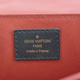 LOUIS VUITTON Georges BB Monogram Canvas Shoulder Bag Coquelicot Peach