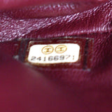 CHANEL Trendy CC Top Handle Flap Quilted Leather Shoulder Bag Red