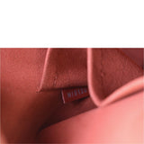 LOUIS VUITTON Alma GM Epi Leather Satchel Crossbody Bag Red