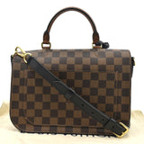 LOUIS VUITTON Beaumarchais Damier Ebene Shoulder Bag Brown