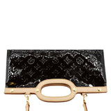 LOUIS VUITTON Roxbury Drive Vernis Leather Shoulder Bag Burgundy