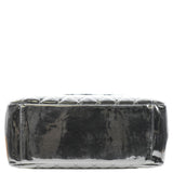 CHANEL Grand Shopping Patent Leather GST Tote Bag Black