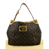 LOUIS VUITTON Galliera PM Monogram Canvas Hobo Shoulder Bag Brown