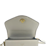 LOUIS VUITTON Pont 9 Calfskin Leather Shoulder Bag Creme