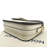 LOUIS VUITTON Pont 9 Calfskin Leather Shoulder Bag Creme