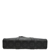 LOUIS VUITTON Sac Plat Monogram Eclipse Tote Shoulder Bag Black