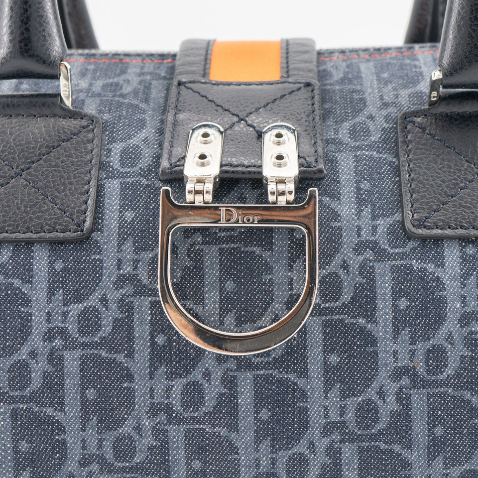 Christian Dior flight line boston bag