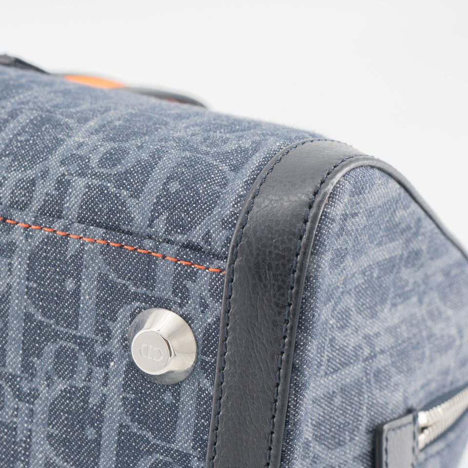 Christian Dior flight line boston bag