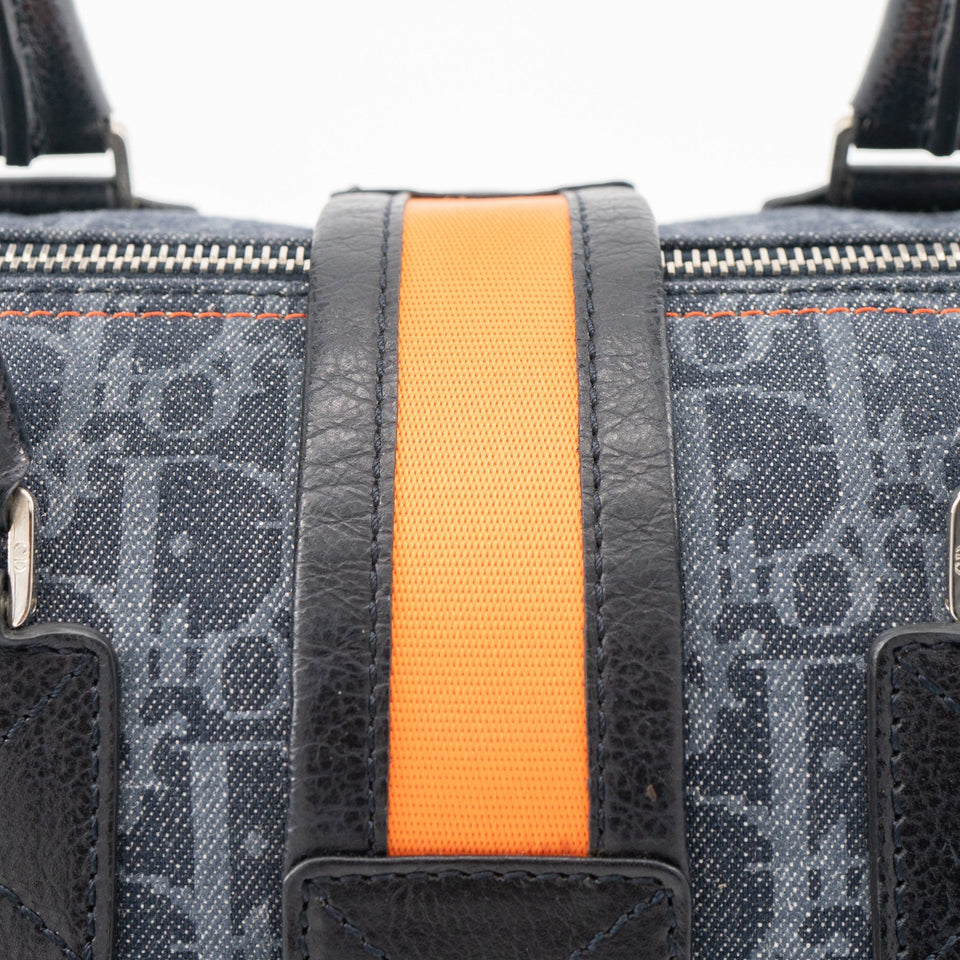 Christian Dior flight line boston bag