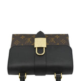 LOUIS VUITTON Locky BB Monogram Canvas Shoulder Bag Brown