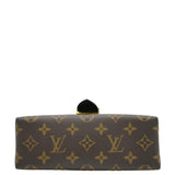 LOUIS VUITTON Locky BB Monogram Canvas Shoulder Bag Brown